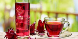 receita de chá de hibisco para emagrecer