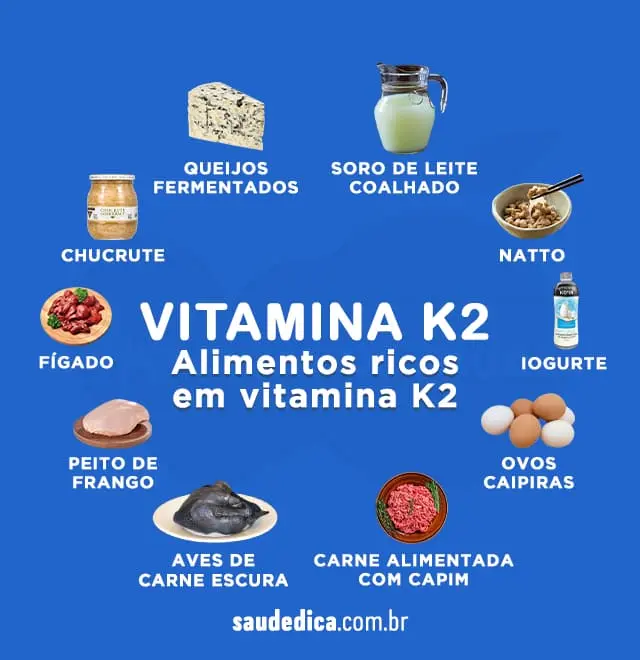 alimentos ricos em vitamina-k2