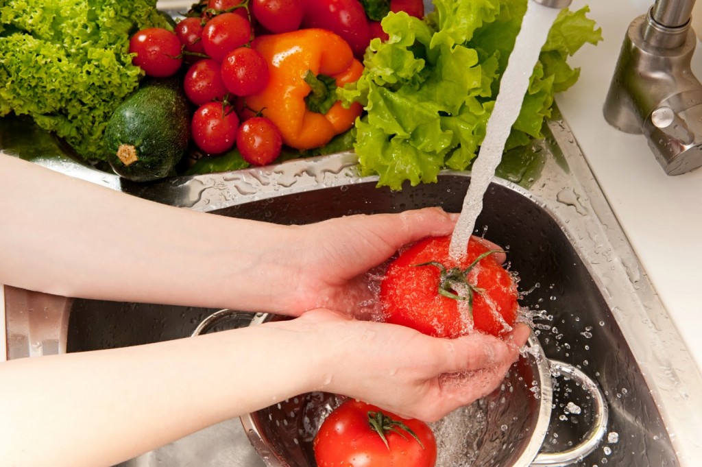 eliminar o agrotoxico das frutas e verduras