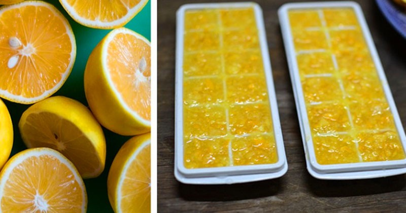 benefícios do limão congelado