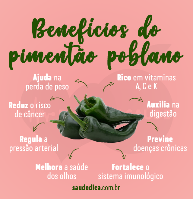 pimentao poblano e seus beneficios para saude