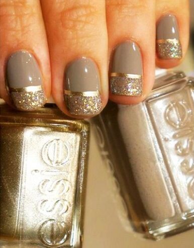 Unhas Francesinhas Decoradas com Fita Unhas Francesinhas Decoradas com Fita