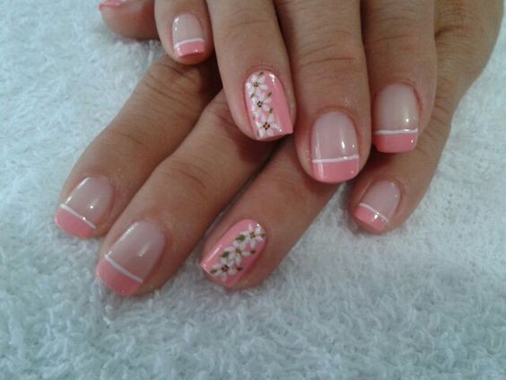 Unhas Francesinhas com Desenhos Unhas Francesinhas com Desenhos
