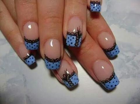 Unhas Francesinhas com Desenhos Unhas Francesinhas com Desenhos