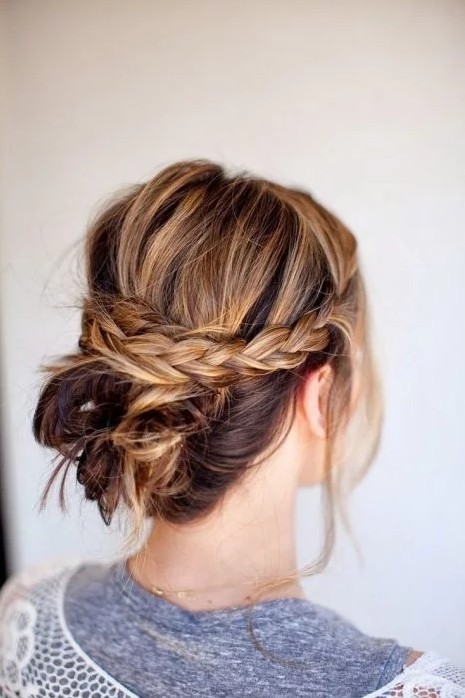 Penteado simples