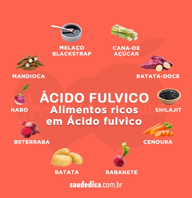 alimentos ricos em ácido fúlvido