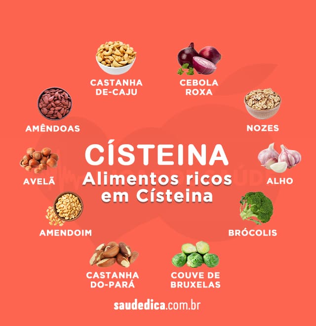 alimentos ricos em cisteina