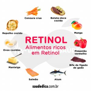 alimentos ricos em retinol