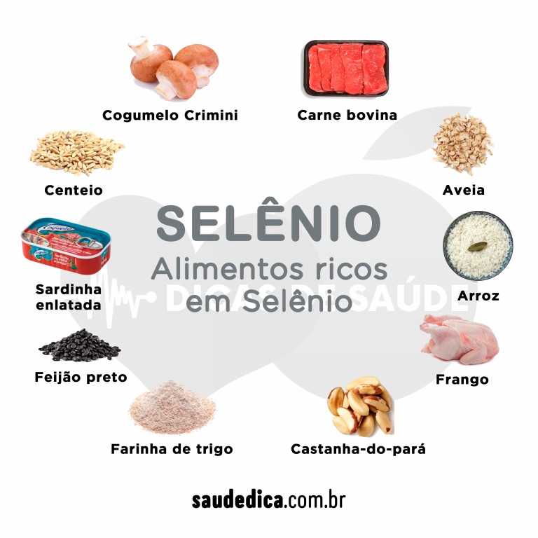 Principais Fontes de Selênio