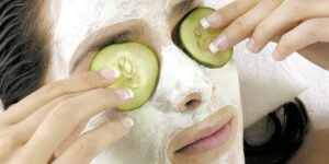 pepino e iogurte para acabar com acne e espinhas