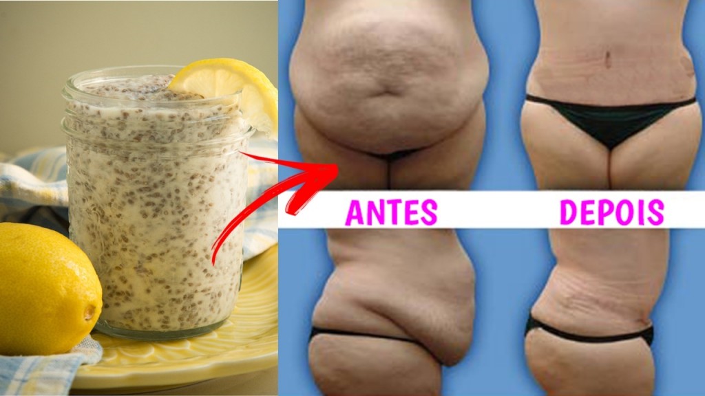 Água de Chia com Limão Para Acabar com a Gordura Acumulada