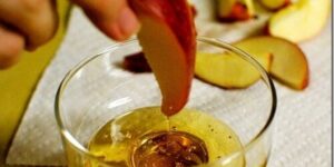 vinagre de maçã para secar a barriga
