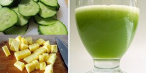 gengibre e pepino para secar a barriga