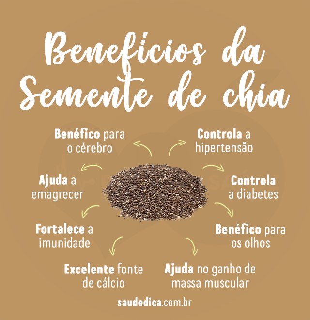 beneficios da semente de chia