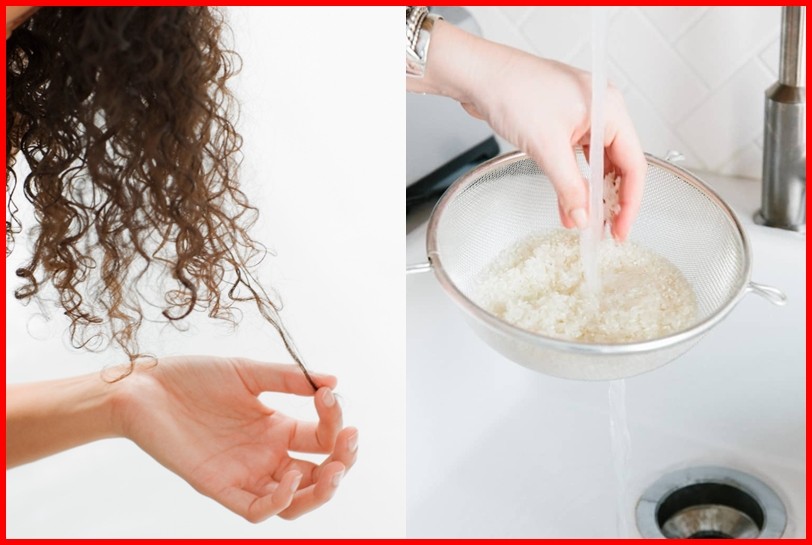 receita de água de arroz para clarear pele