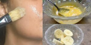esfoliante caseiro de banana para eliminar a pele seca