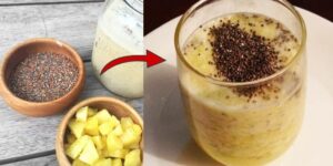 smoothie de abacaxi e semente de chia Para emagrecer