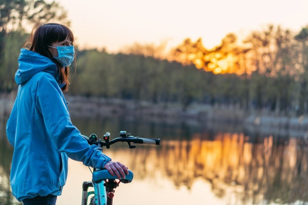 altere sua rota de jogging ou de bicicleta para nunca contrair o coronavirus