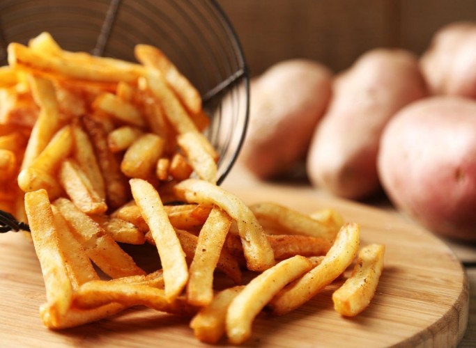 batatas fritas aumenta o risco de ataque cardiaco