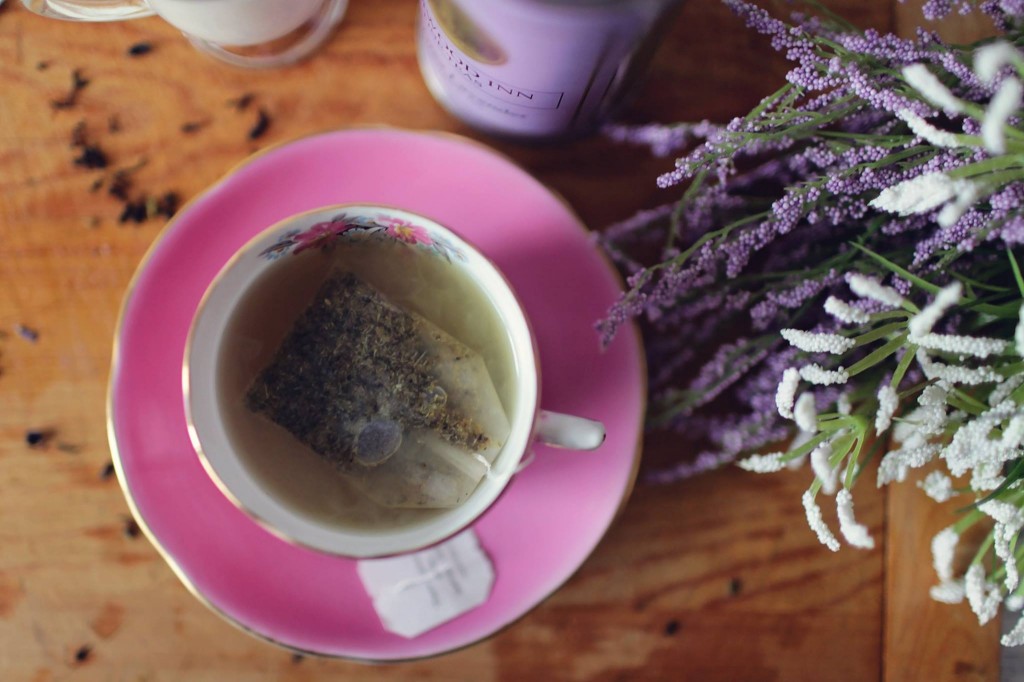chá de alfazema e mel para alivio do estresse
