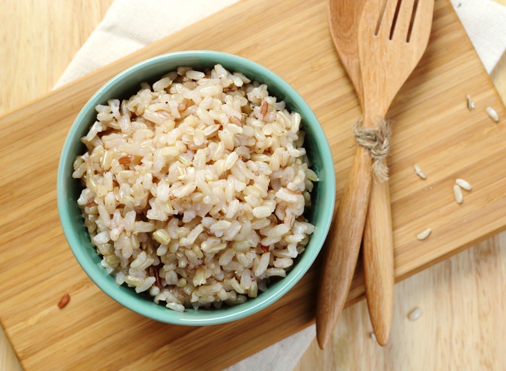 arroz integral é um grão saudável