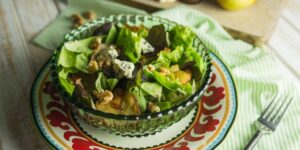 receita saudavel de salada verde