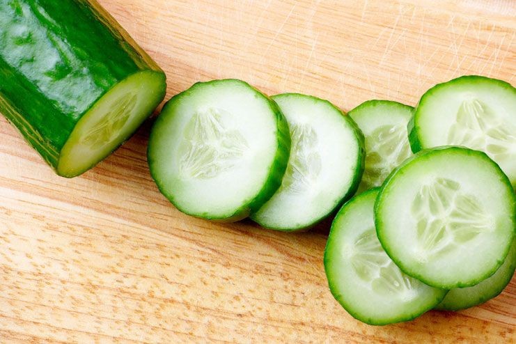 pepino para tratar acne