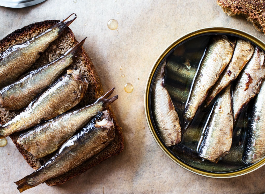 sardinha para pele seca