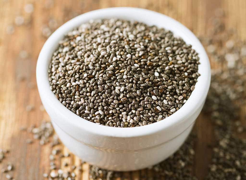 sementes de chia para aliviar a constipação