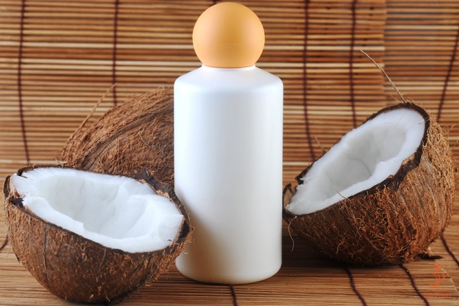 shampoo com oleo de coco para nutrir cabelo