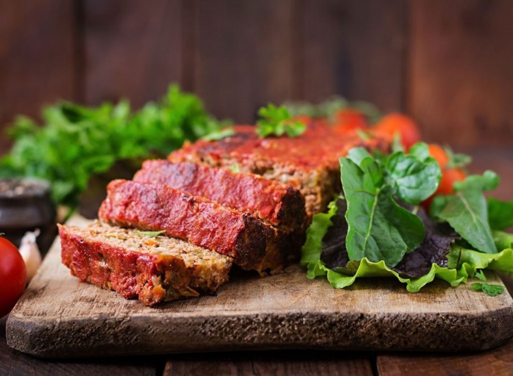 fazer um bolo de carne muito grosso