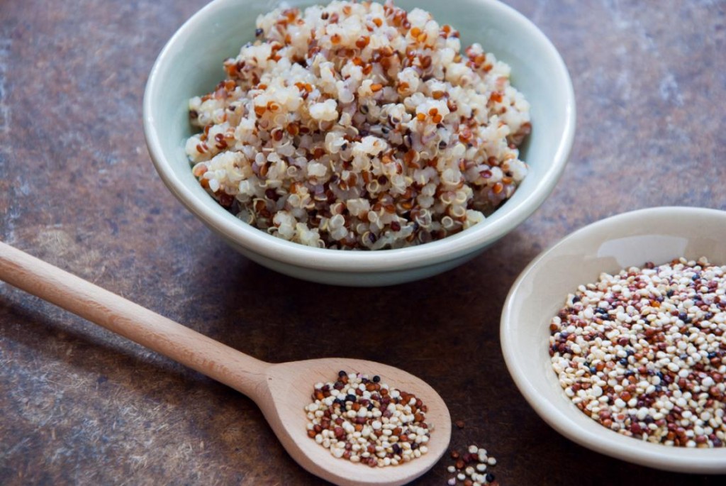 quinoa e rico em proteina
