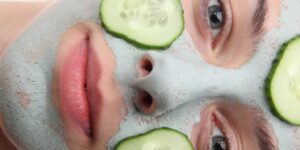 mascara de pepino para eliminar a acne