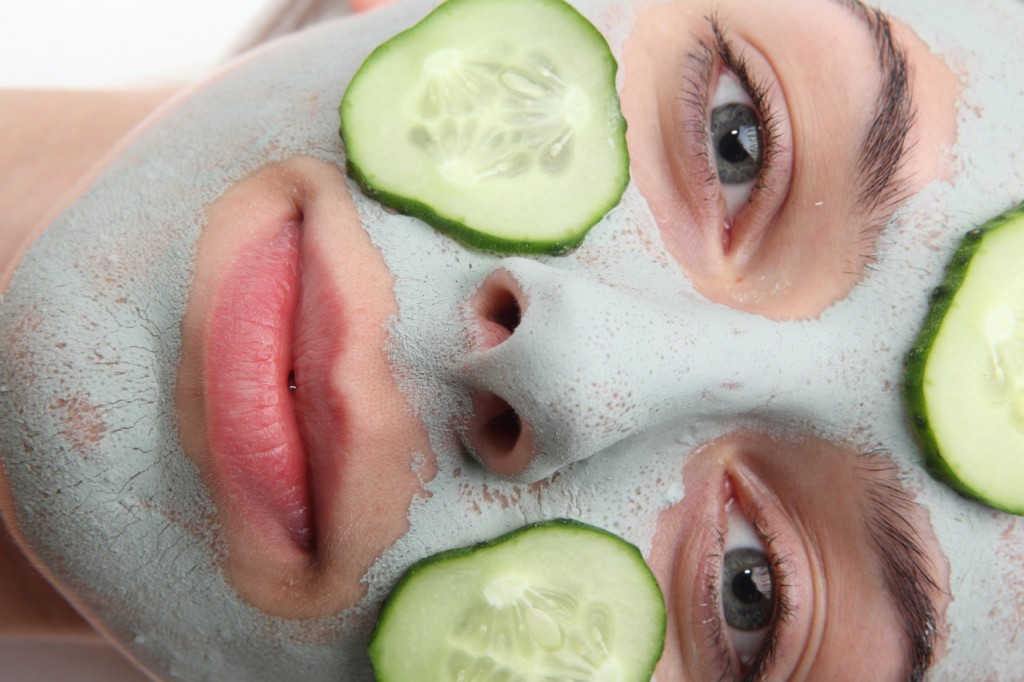 mascara de pepino para eliminar a acne