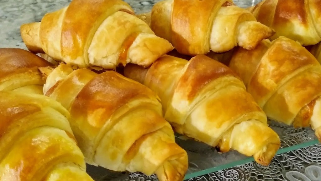 massa de croissant