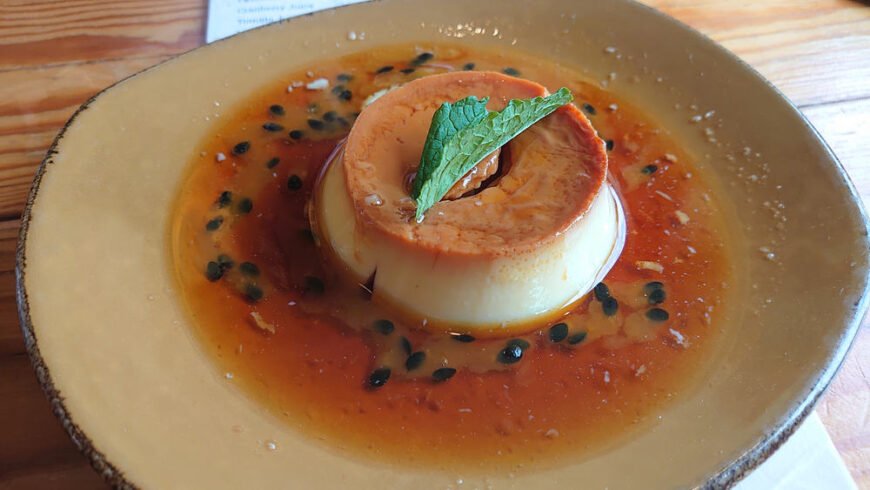 panna cotta de maracuja