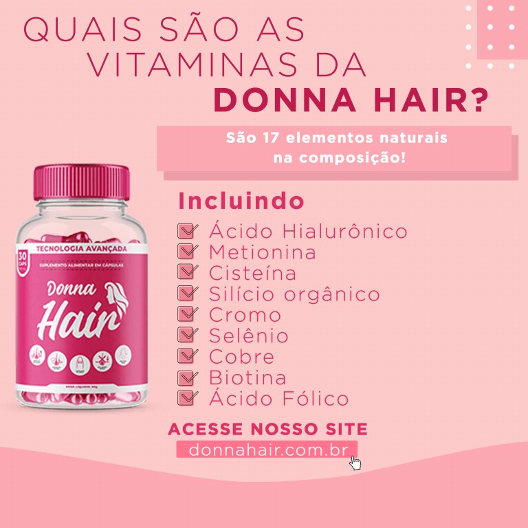 vitaminas da dona hair