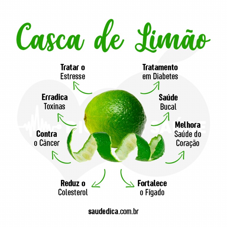 Benefícios da Casca de Limão
