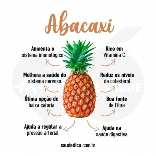 Abacaxi: tipos, 15 benefícios, para que serve e usos (com receitas)