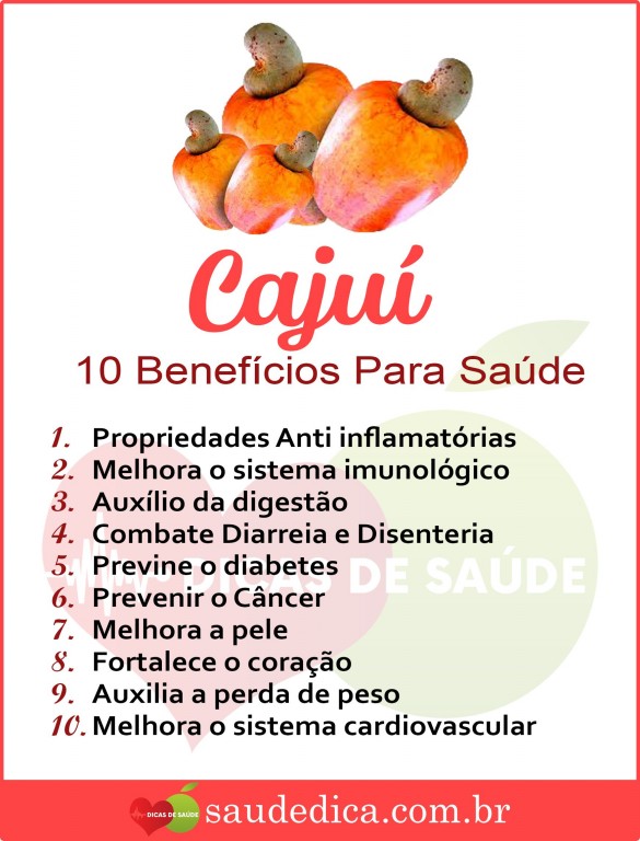 Benefícios do Cajuí