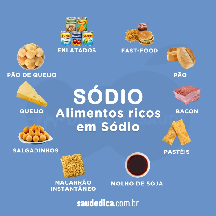 alimentos ricos em sadio