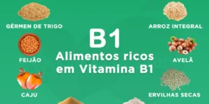 alimentos ricos em vitamina B1