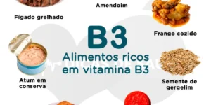 alimentos ricos em vitamina B3