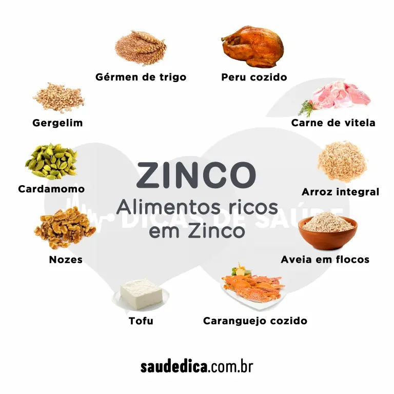 alimentos ricos em zinco 1