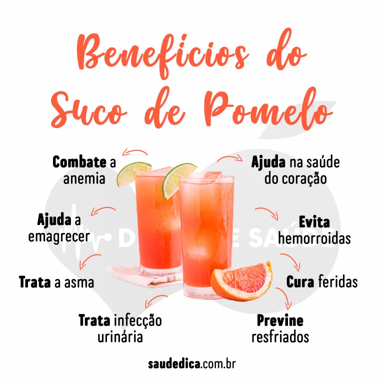 Benefícios do Suco de Pomelo