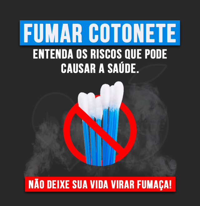 fumar cotonete novo desafio traz riscos ao pulmao