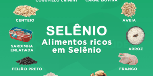 alimentos ricos em selenio