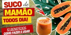suco de mamão